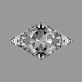 A collection of my best Gemstone Faceting Designs Volume 2 Diamond Divide 1.73 gem facet diagram